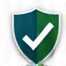 Icon representing reliability: a sturdy shield with a checkmark